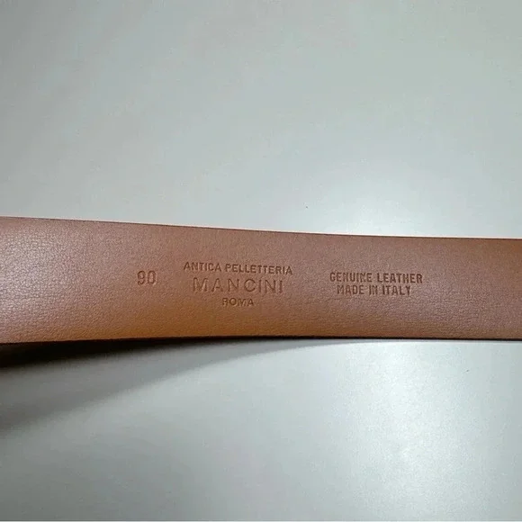 Antica Pelletteria Roma Genuine Leather Multicolor Belt - Picture 6 of 8